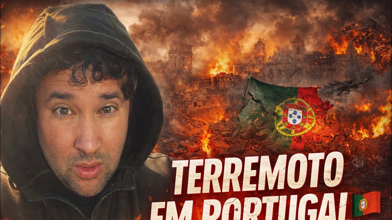Deu terremoto em Portugal hoje 