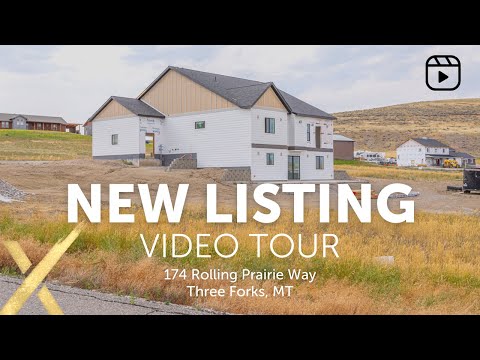 174 Rolling Prairie Way, Three Forks, MT home video tour