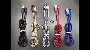 Cáp Sạc Nam Châm 3 Đầu Lightning, Micro USB, TYPE-C Tròn Xoay 360 Độ