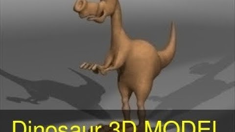 3D Model of Dinosaur Review