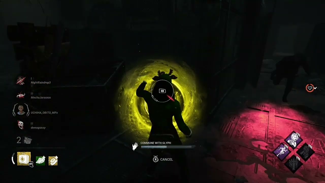 When you have a yellow glyph challenge (Dead by Daylight)