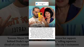 Toronto Mayor Olivia Chow Endorses Drake's 'ICEMAN' Amid Fire Department Meltdown#Drake #ICEMAN