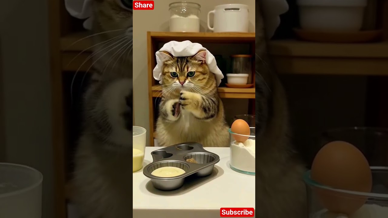 Muffin Madness with Cats! 