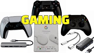 Cómo jugar con el Chromecast Google TV Conectar Dualsense Mando Xbox Series X Juegos para Google TV