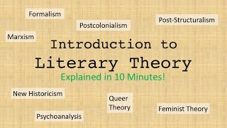 Introduction to Literary Theory | Explained in 10 Minutes | Shall We Read