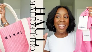 SPRING COLLECTIVE *luxury & affordable* HAUL | FARFETCH + TARGET + AMAZON + MORE! | Andrea Renee