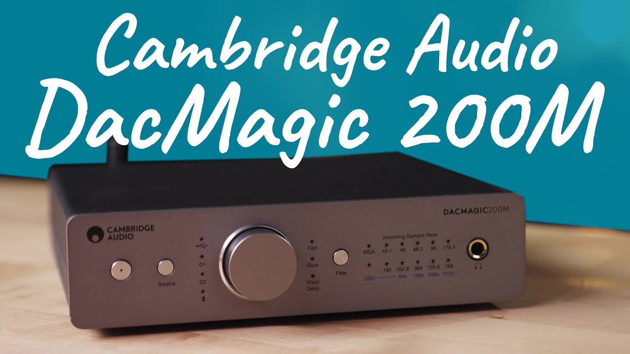 Cambridge Audio DacMagic 200M Digital to Analogue Converter and Headphone  Amplifier