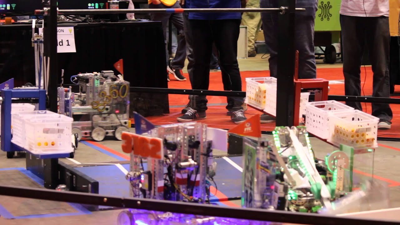 Round 6 - Rawabi Team - US FIRST Championship 2014