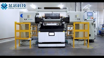 Roll Handling Robot for Lithium Factory - Industry Automation of Transportation