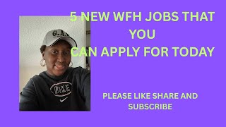 5 New WFH | Remote Jobs That You Can Apply for Today Now Hiring 09/09/2025 #workfromhome #remotejobs