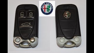2005-2012 Alfa Romeo 159, Spider, Brera Key Fob Battery Replacement