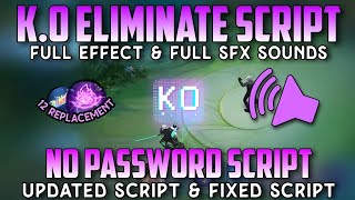 Script Effect Eliminate K.O - Knock Out No Password | Full Effect Voice | New Patch
