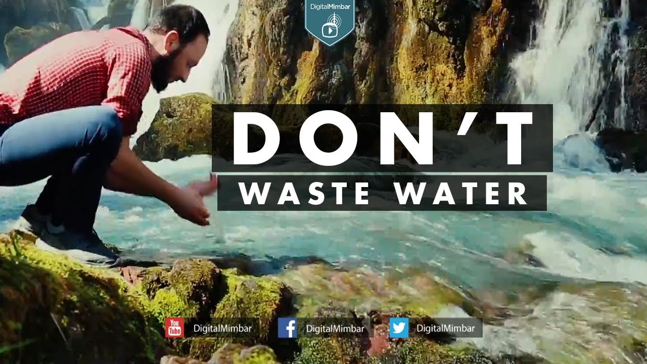 essay on don't waste water