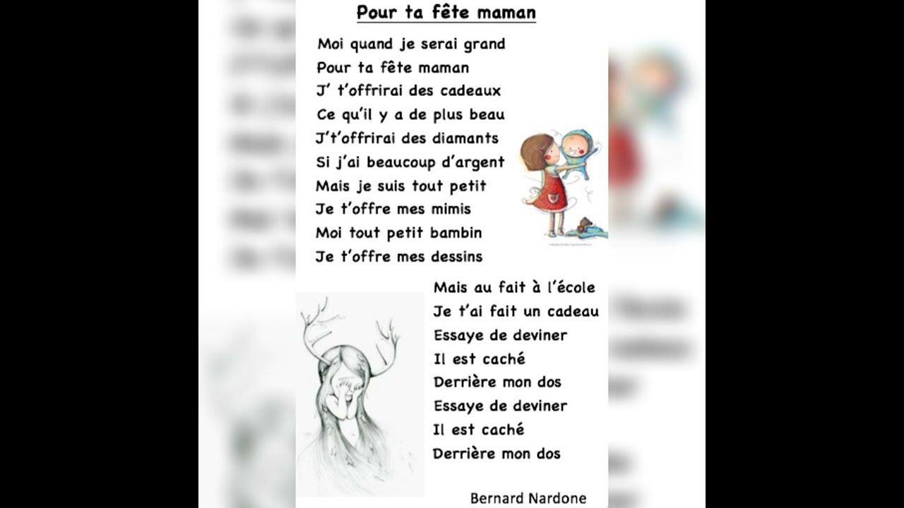 Le Jour Et La Nuit Corinne Albaut pour ta fête maman🤱🤱🤱🤱 /poésie - YouTube