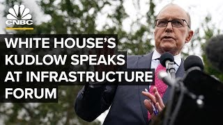 White House advisor Larry Kudlow speaks at infrastructure leadership forum – 10\/22\/2019