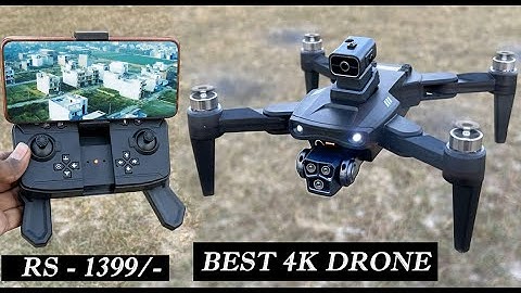 Best GIMBAL CAMERA Brushless Dual Camera Foldable Drone With Wi-Fi App Control Brushles DRONE CAMERA