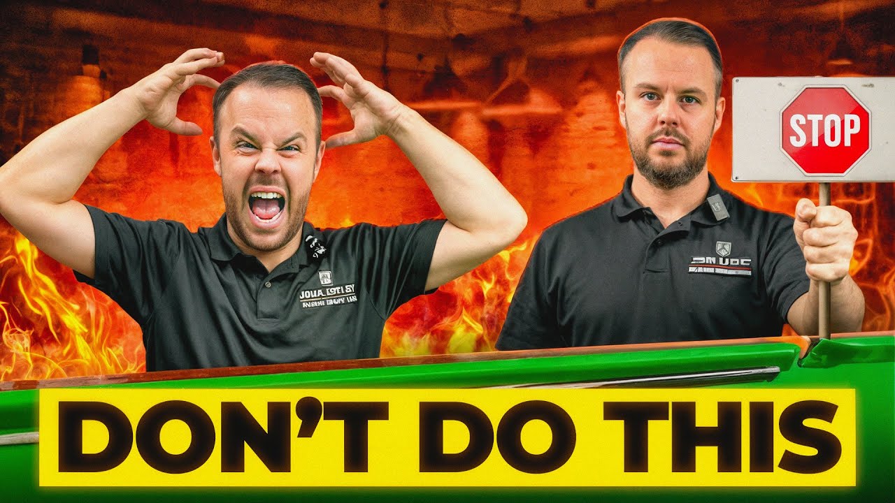 Эти распространённые ошибки портят вашу игру в снукер (ИСПРАВЬТЕ ЭТО СЕЙЧАС)