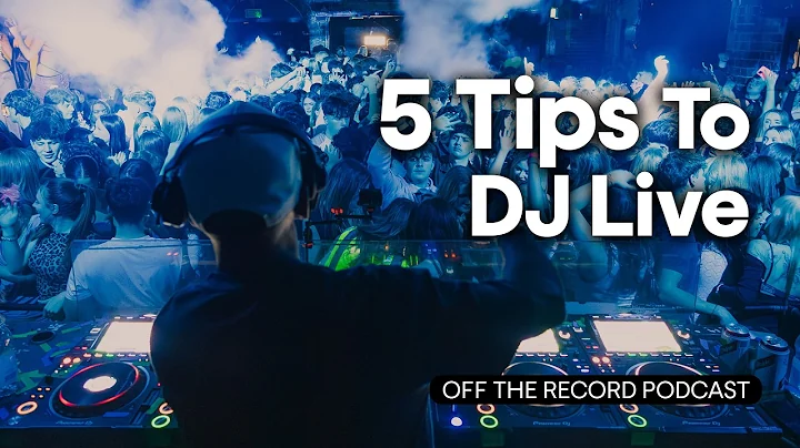 5 Tips to improve your live DJ performance