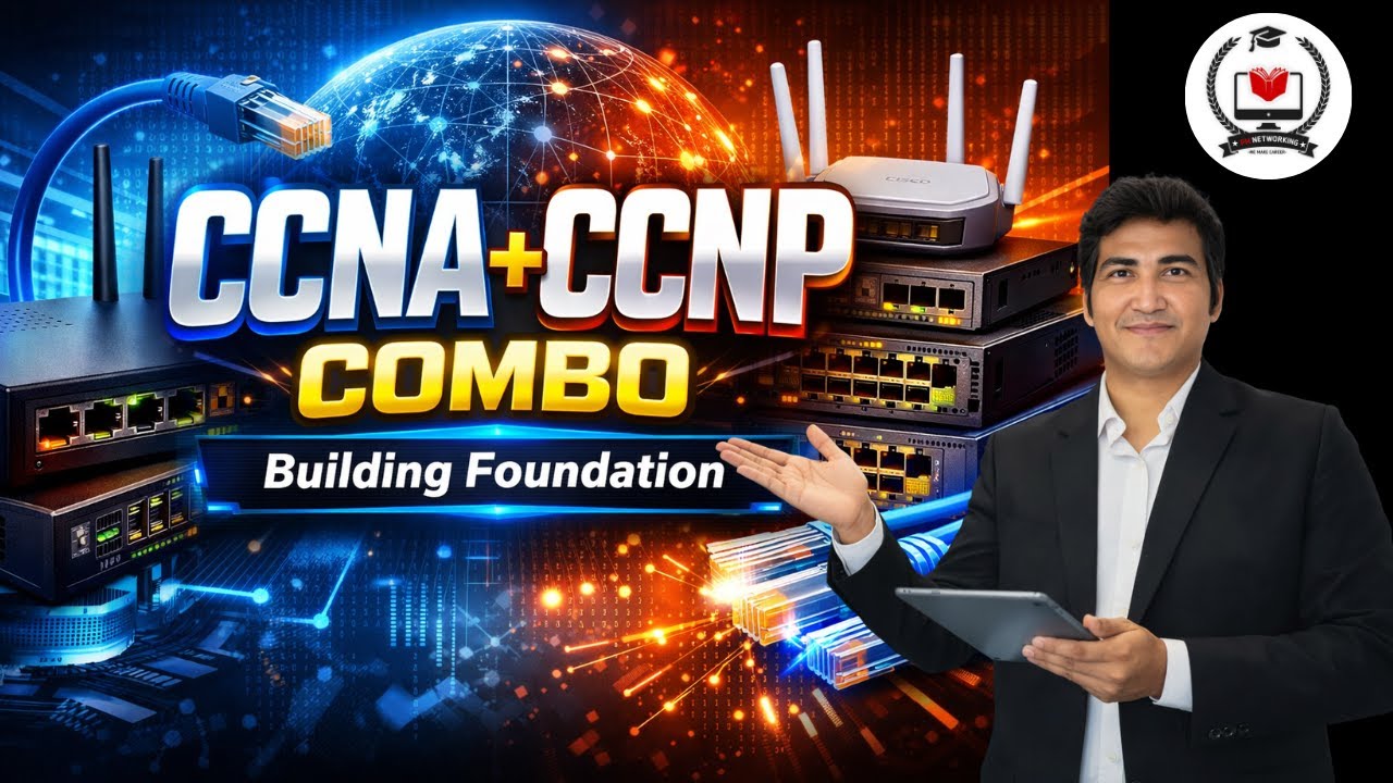 CCNA and CCNP Combo Live Weekend Batch by Praphul Mishra