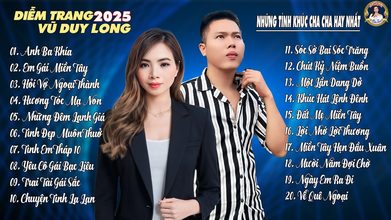 Những Tình Khúc Cha Cha Cha Hay Nhất Của Diễm Trang & Vũ Duy Long - Nghe Là Nghiện