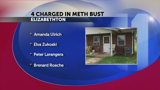 Four charged in Elizabethton meth bust