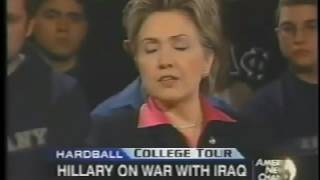 Hillary &amp; Bernie on Iraq War!!