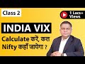 VIX India | Calculate करें कल NIFTY कहाँ जायेगा ? | Options Trading Series - Class 2