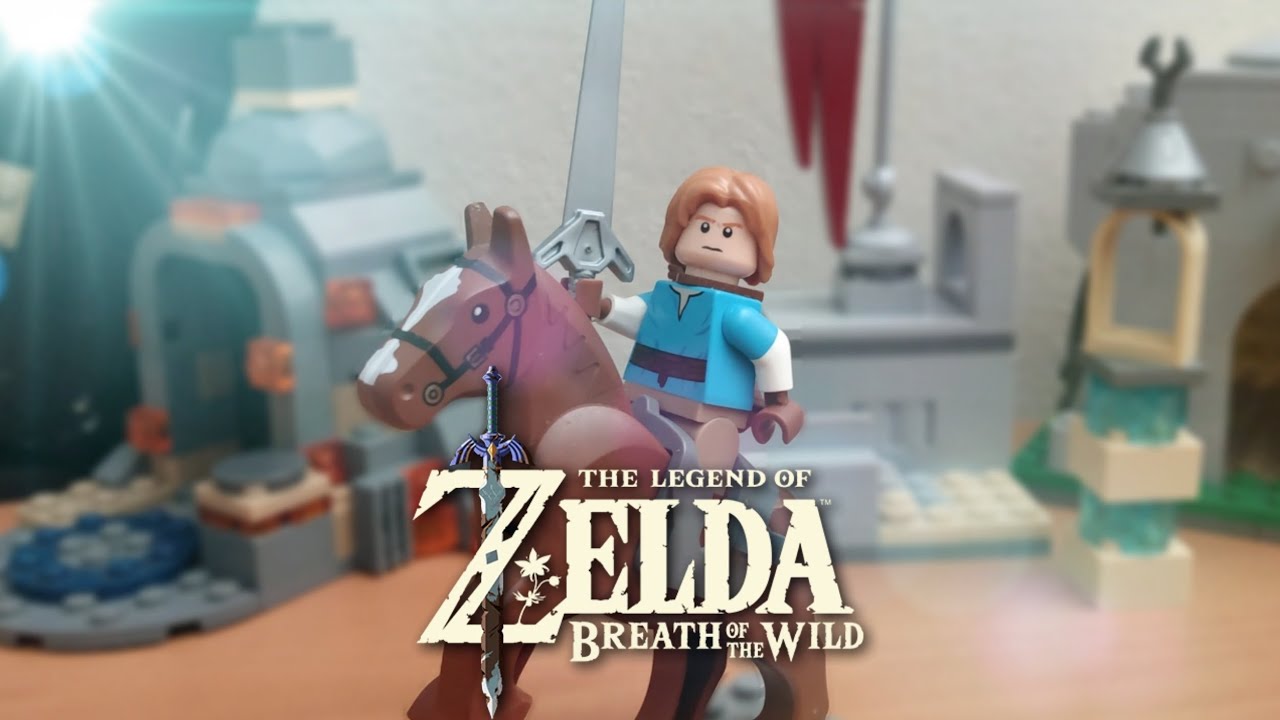 Lego Zelda Breath Wild, Lego Legend Zelda, Link Zelda Lego Bricks