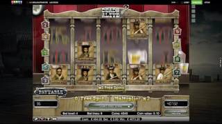 Online casino yumuşak Netent slot Ölü ya da Diri mega büyük kazanın € 12000 screenshot 3