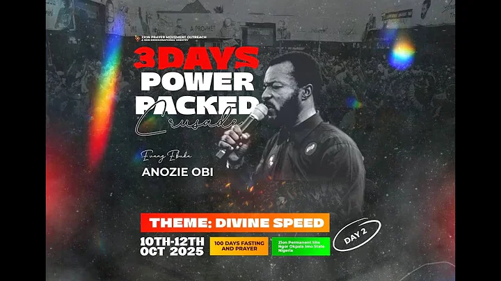 DAY 2 OF 3: 100 DAYS CRUSADE OF DIVINE SPEED [11TH OCT 2025]