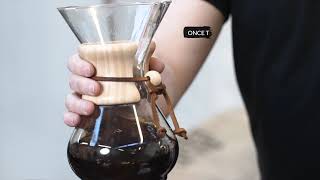 Full Circle Roasters Chemex brew demo