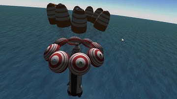 Kerbal Space Program, Kerbin aerobraking a 17-ton craft