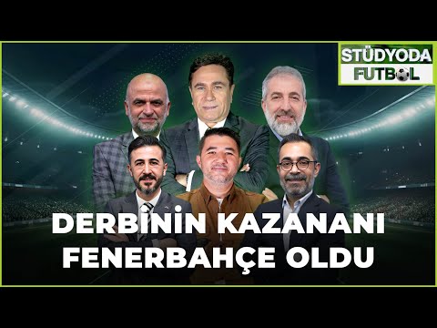 #CANLI | Kadıköy'de Sarı Lacivert Gece: Fenerbahçe 2 - 1 Beşiktaş  #TGRTderbi - Stüdyoda Futbol