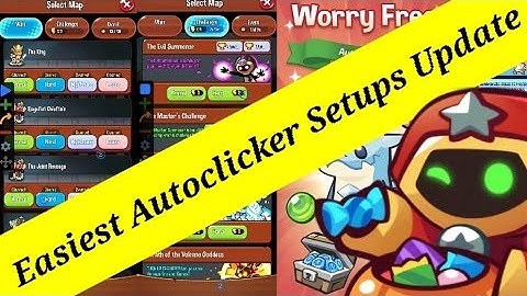 Auto Clicker Setups for Farming Joint Revenge & Evil Summoner Latest Update | Summoner