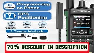 A must-have product! BAOFENG UV-32 GPS Walkie Talkie 10W Multi Band Bluetooth Programming Wireless