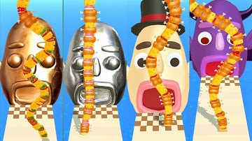 Sandwich Runner - All Level Gameplay Walkthrough (Android & IOS) Ep - 39