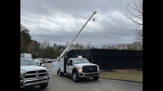 2015 Ford F-550, Diesel, 114k Miles, EnPak, IMT Dominator Bed, IMT 7500-22 Series Crane, 4WD