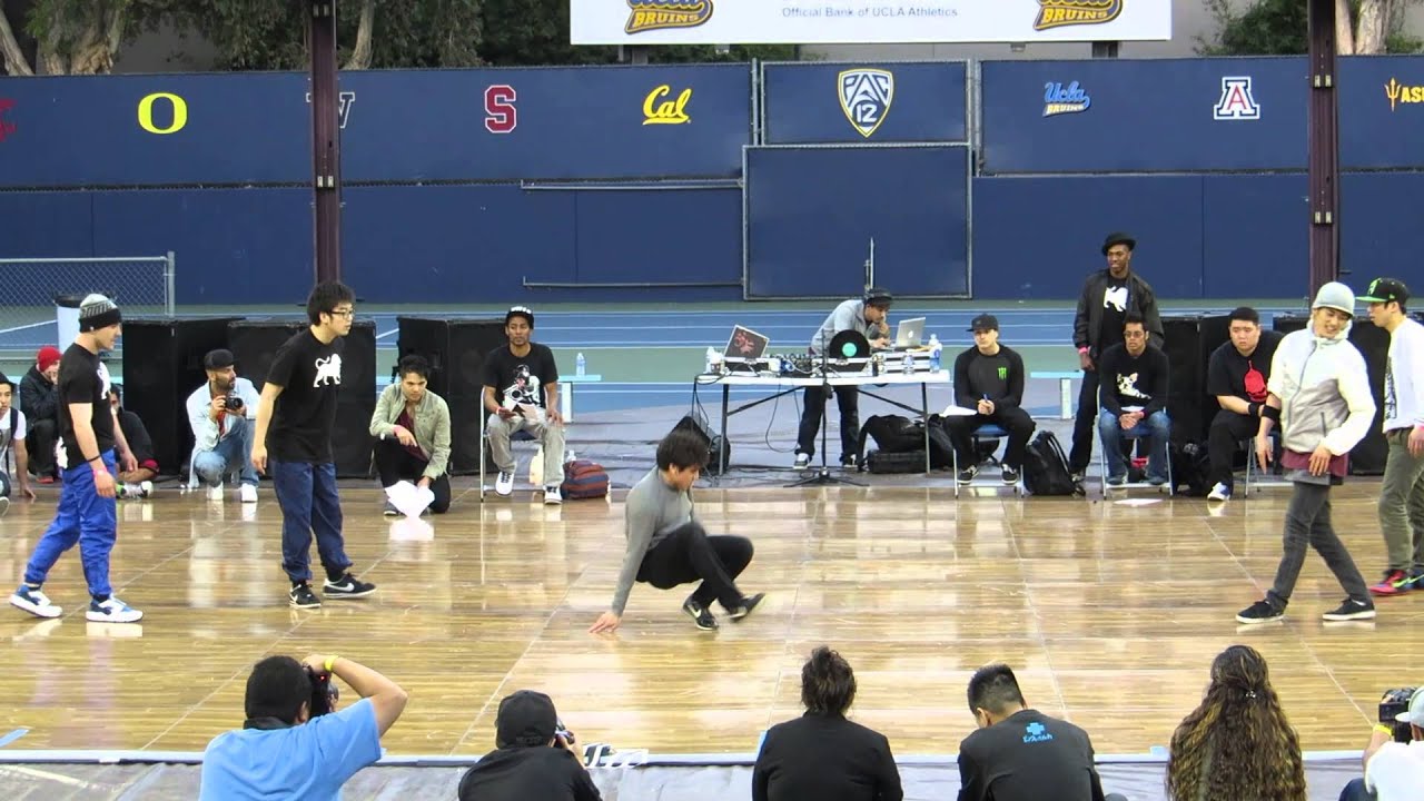 Jinjo Crew (진조크루) vs. Lionz of Zion @ Break LA x Battle Royale 2013 - UCLA