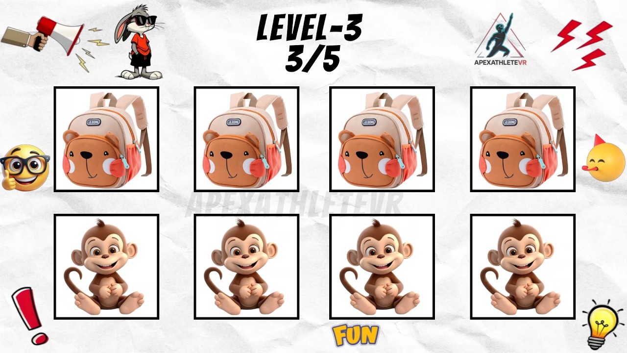 Say The Word On Beat (Level 1-3)  | EASY MEDIUM HARD | Fast Rhythm Test