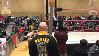 Teddy Goodz Vs. Brutal Bob Evans Fancam Brockton, Ma