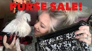 Monday Funday Designer PURSE SALE with PIXIE and STORMY!