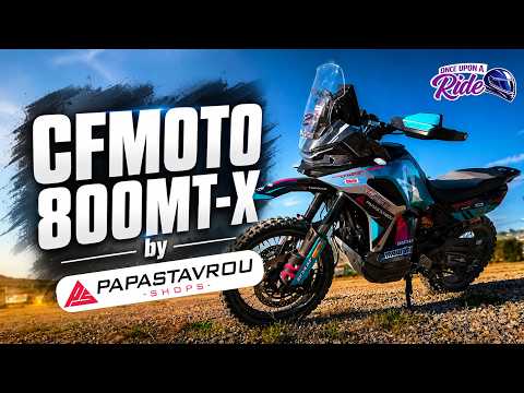 CFMOTO 800MT-Χ by PAPASTAVROU SHOPS - Γνωρίζουμε την βελτιωμένη έκδόση της επιτυχημένης μοτοσυκλέτας