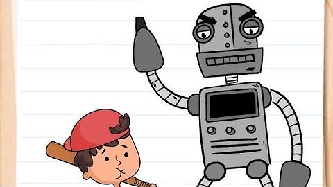 brain test all star level 504 stop the evil robot - brain test all star level 54 gameplay