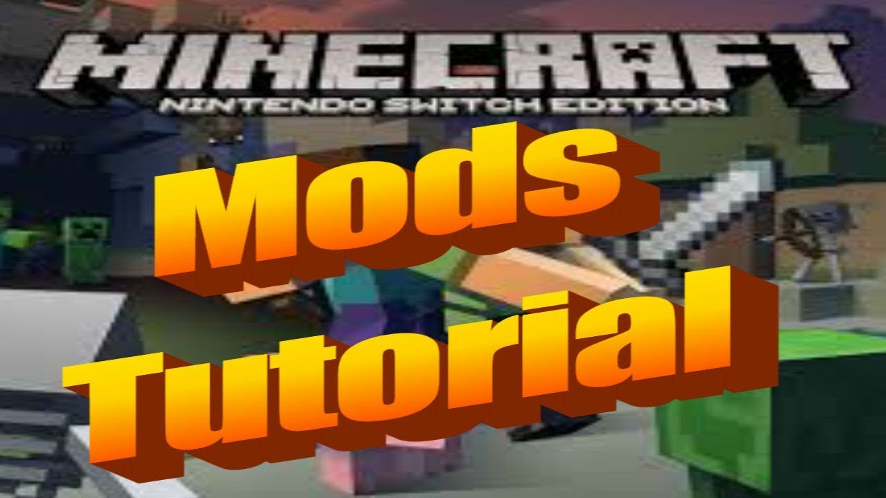 Tutorial mods (Addons) Minecraft Nintendo Switch desde Android - YouTube