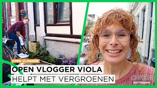 Download Lagu Vlogger Viola helpt vergroenen in de Ooievaarstraat: ‘Alle kleine beetjes helpen!’ | OPEN VLOGGER MP3