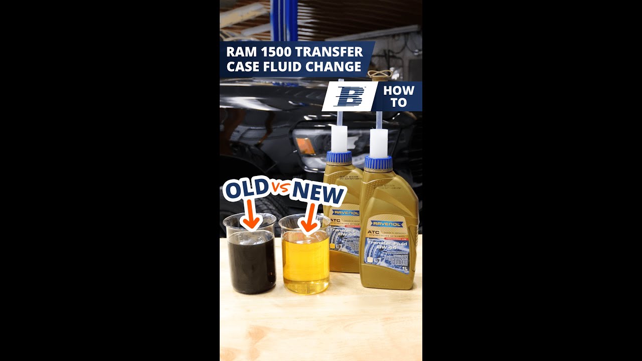 How To Change Ram 1500 Transfer Case Fluid (20112022 BW44, 43 OFF