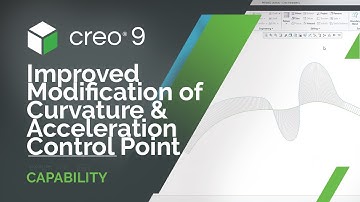 Improved Modification of Curvature and Acceleration Control Point | Creo 9