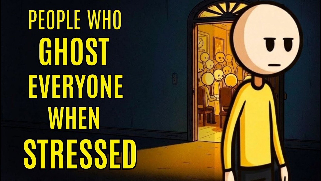 Psychology of People Who Ghost Everyone When Stressed