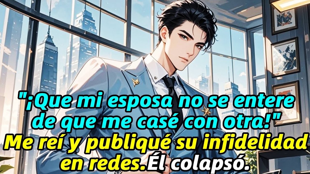 ”¡Que mi esposa no se entere de que me casé con otra!”Me reí y publiqué su infidelidad en redes.Él