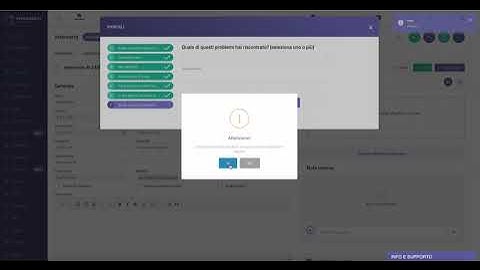 CHECKLIST: configura automatismi e naviga tra le domande - SYNCROGEST Software Assistenza